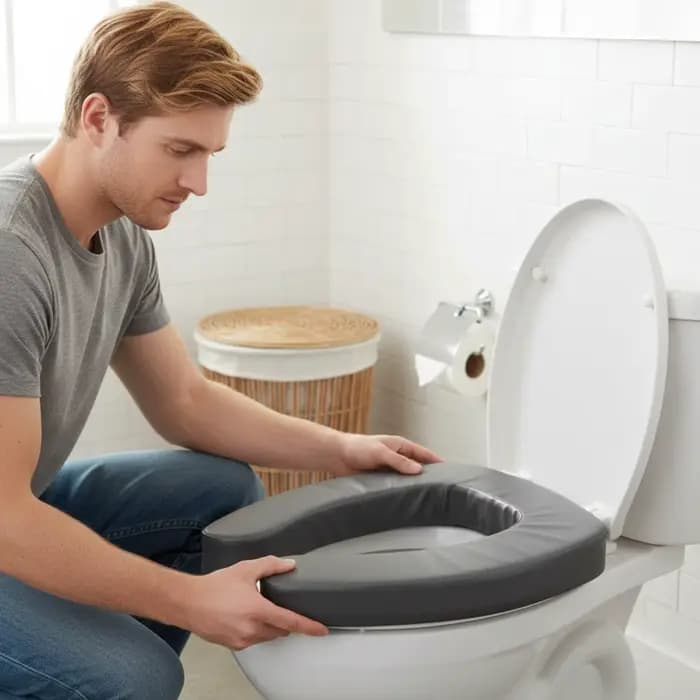 Rehausseurs de toilettes portables pour personnes âgées