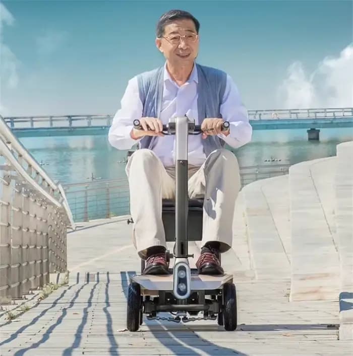 Scooter de mobilité approuvé par la compagnie aérienne