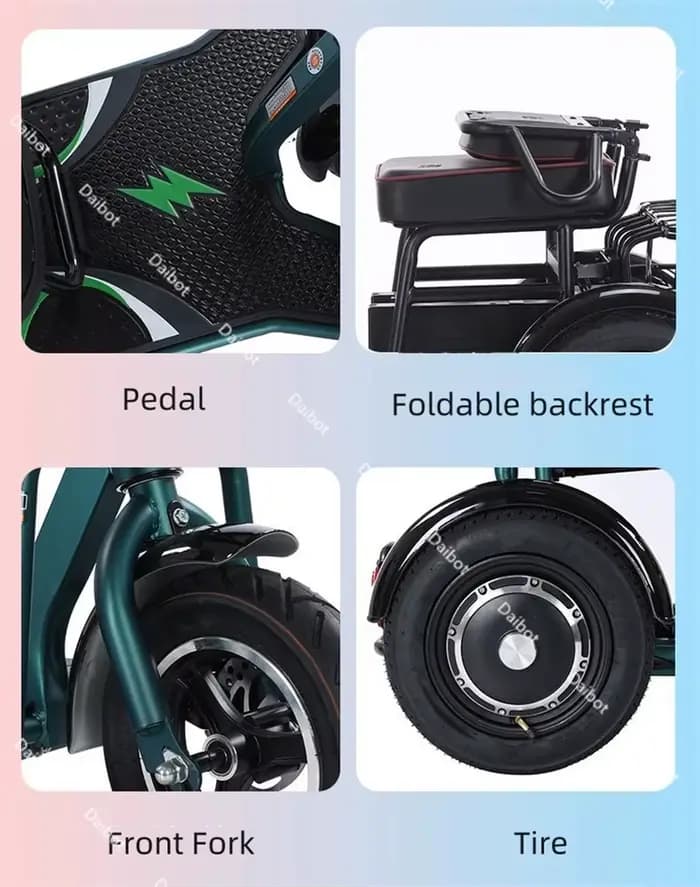 Petit Tricycle électrique pré-assemblé