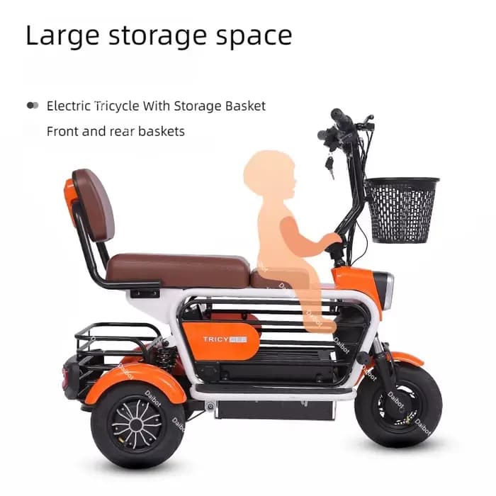 Scooter de mobilité pliable à 3 roues