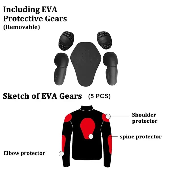Veste de moto respirante pour hommes et femmes, manteau d'équitation de nuit à haute visibilité avec 5 coussinets de protection, Style d'été, JK-21