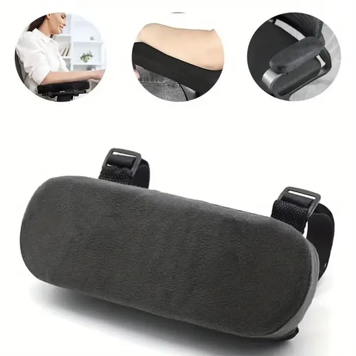 Coussinets d'accoudoir en mousse à mémoire de forme pour chaise de bureau, ajustement universel, Support de coude, housse de soulagement de la pression des bras pour chaises de bureau