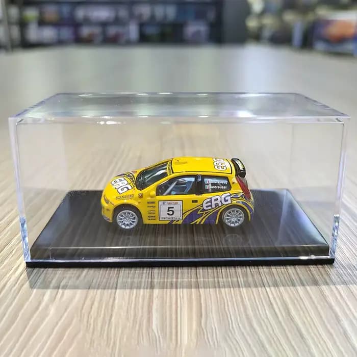 Modèle de voiture classique en résine 1:87, pour Punto Rally (2003), course, édition limitée, jouet de décoration de Collection