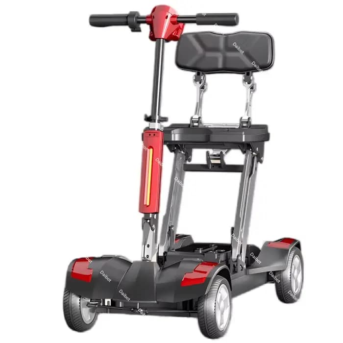 Mini Scooter électrique pliable avec siège de voyage pour adultes âgés 250W 24V