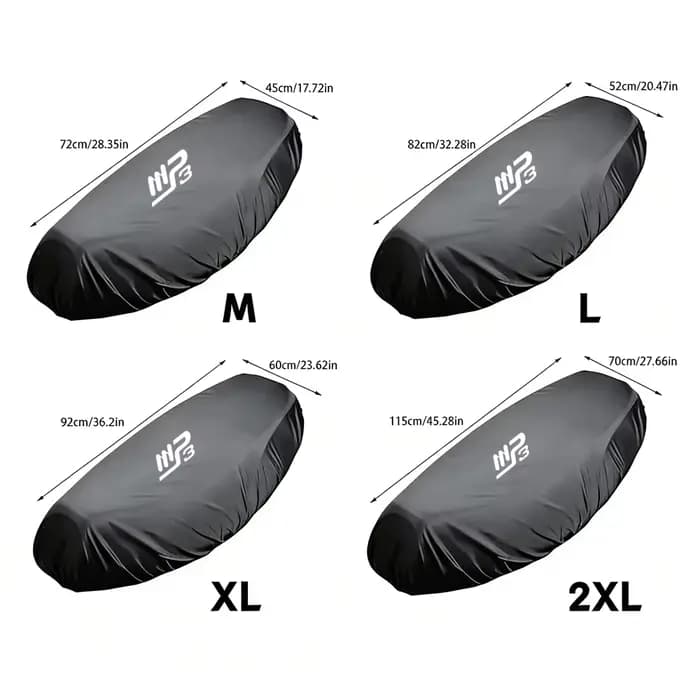 Pour Piaggio MP3 300 / 400 / 500 / 530 (2006-2025) – Housse de protection imperméable pour scooter à 3 roues, protection UV