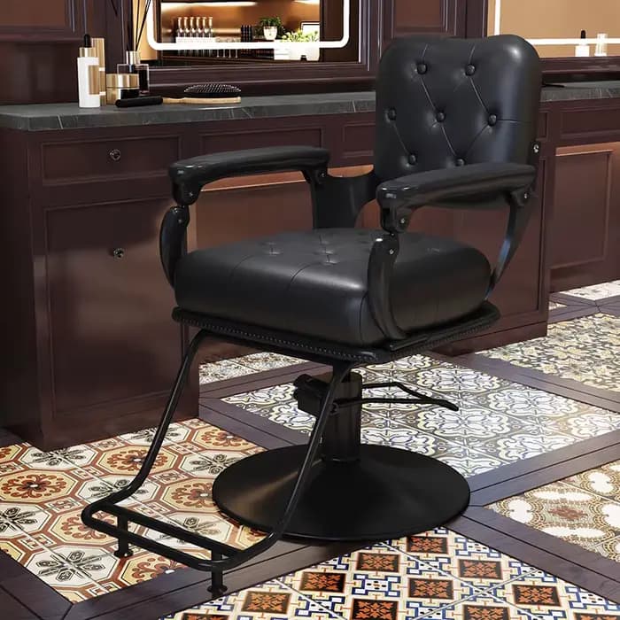 Chaises de barbier esthétiques élégantes Design Simple Glamour chaises de Salon exquises meubles de Salon de luxe à la mode Bancos Con Ruedas