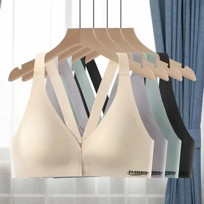 Soutien-gorge respirant grande taille, sous-vêtements sexy, dos magnifique, confortable, froncé sur le devant, sous-vêtements de sport