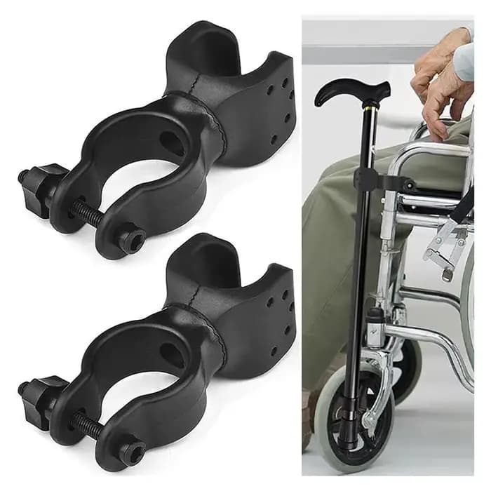 Support de béquille électrique manuel réglable pour fauteuil roulant