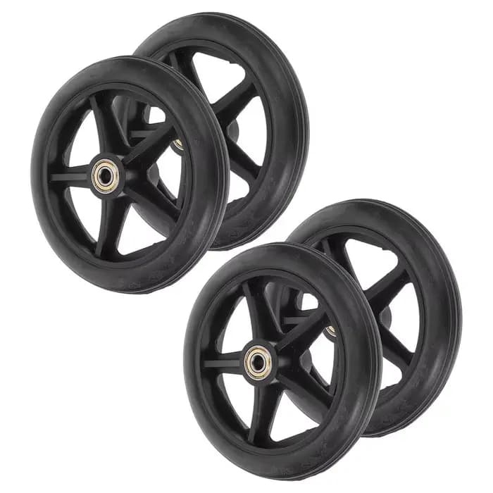 4 roues avant pour fauteuil roulant