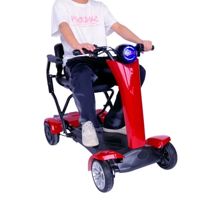 Scooter électrique pliant automatique à Double moteur