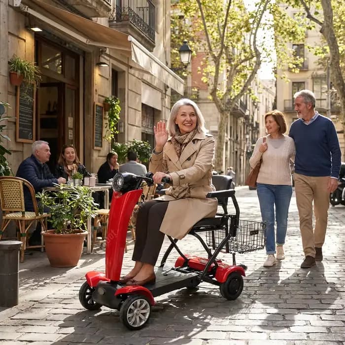 Scooter électrique pliable automatique