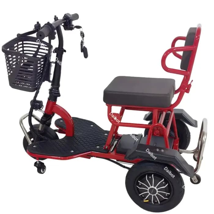 Tricycle électrique pliant pour personnes âgées