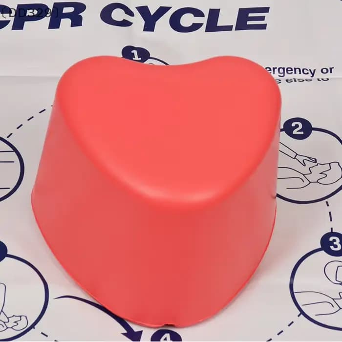 maveraDD329 AnelMini En forme de coeur Entraînement de premiers secours Outil d'enseignement de sauvetage Corps Médical Factice Cpr Modèle de mannequin d'allaitement Modèle de formation