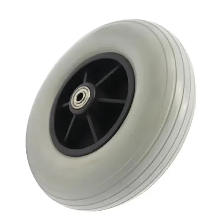 Roue en PU 200x50, pneu solide de 8 pouces pour fauteuil roulant