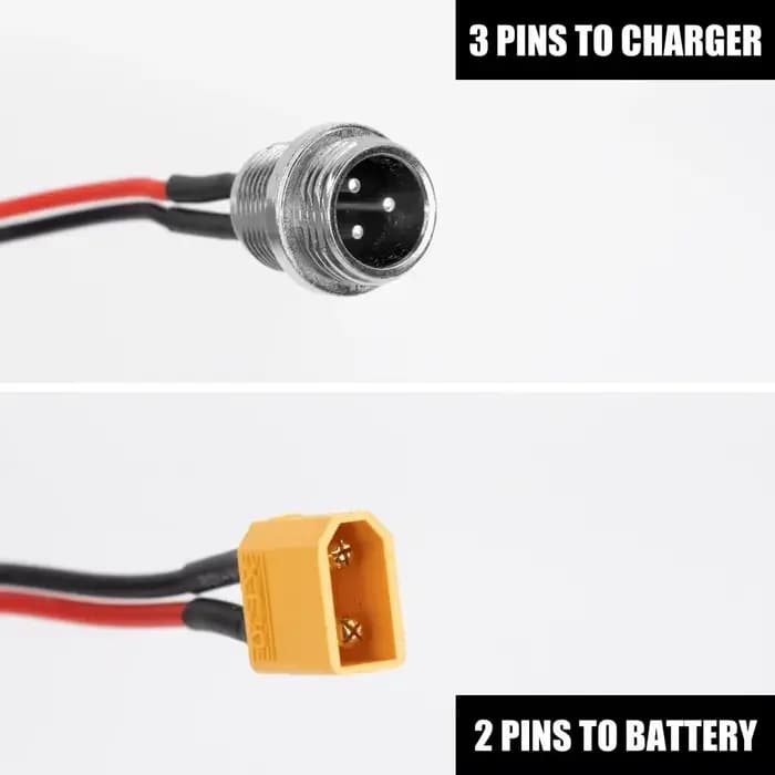 Prises de charge pour trottinette électrique GX-16