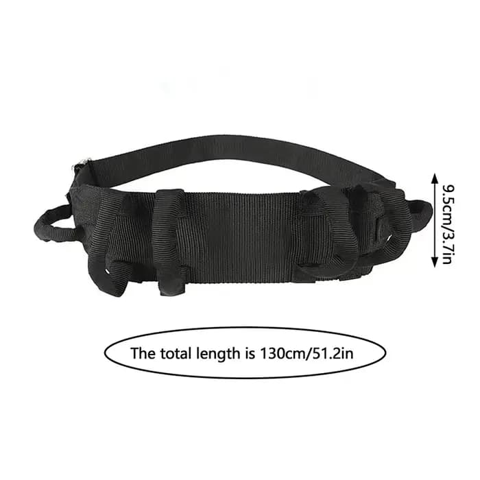 Ceinture de traction ajustable pour personnes âgées