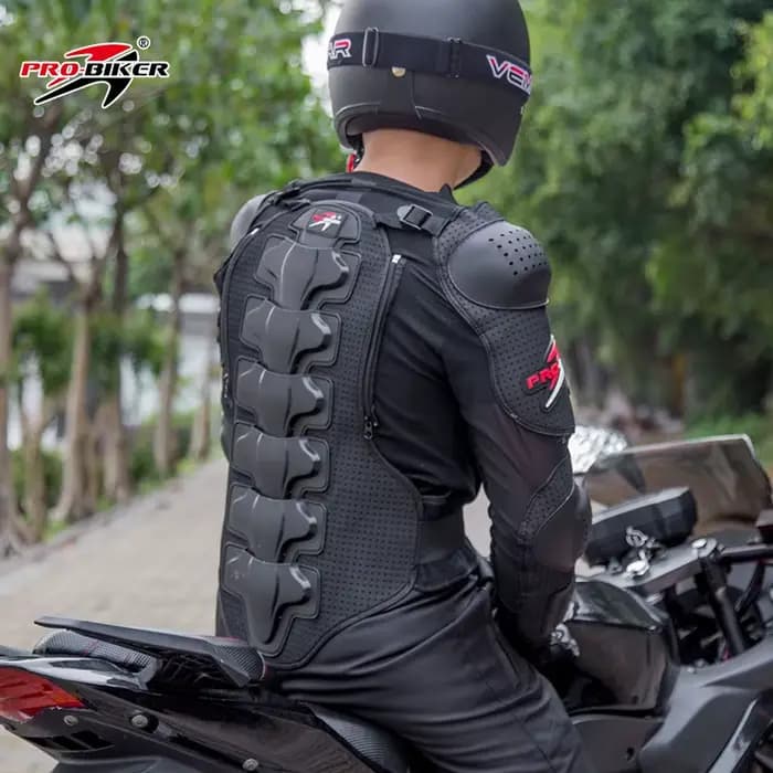 Veste de moto tout-terrain PRO-BIKER, veste d'armure MTB, armure intégrale, équipement de protection pour moto-cross et scooter