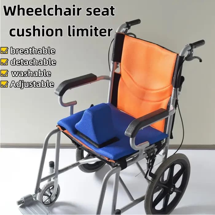 Coussin pour fauteuil roulant avec sangles réglables