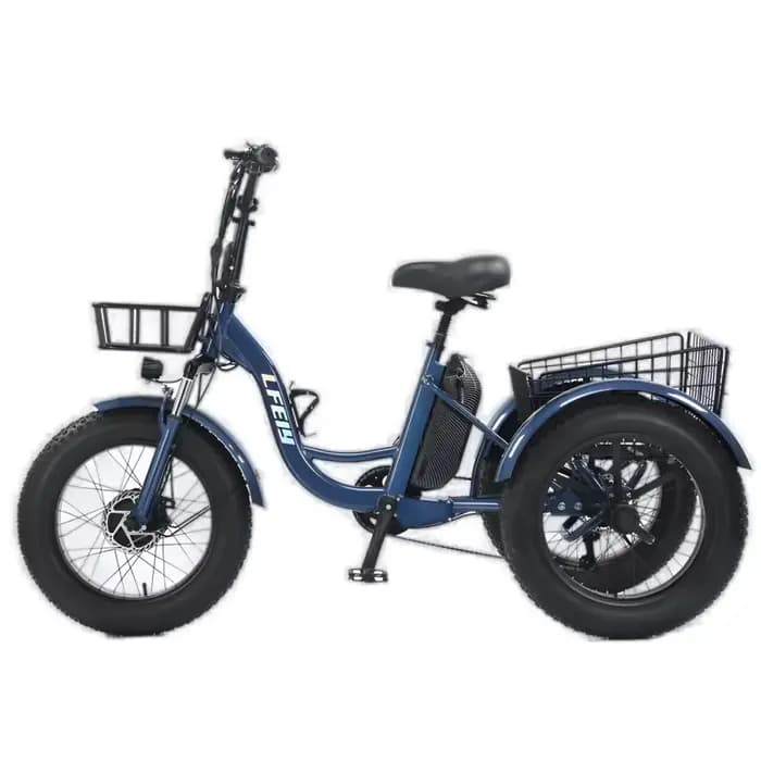 Tricycle électrique à trois roues pour adultes