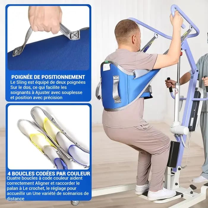 EZ Assistive Sling d'ascenseur patient