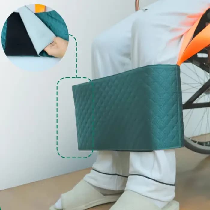 Ceinture d'aide au transfert de toilettes pour fauteuil roulant