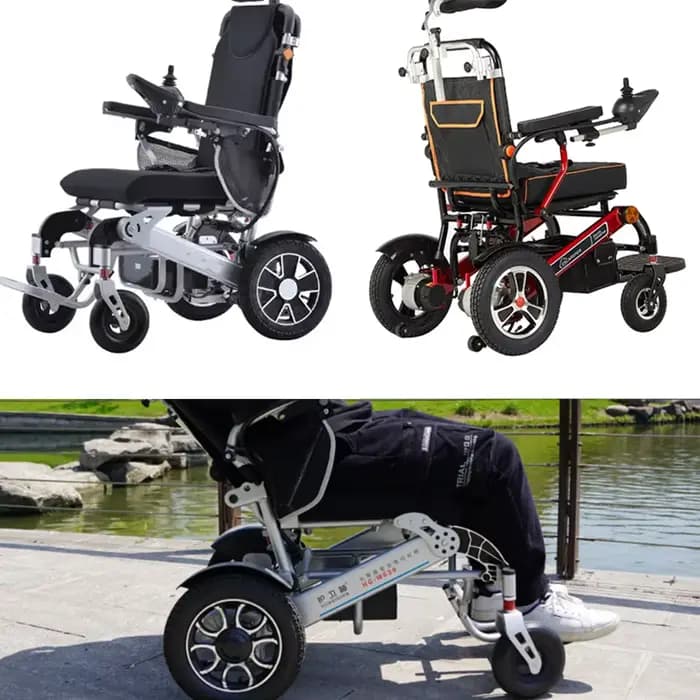 ElmainElectric-Chambre à air pneumatique pour fauteuil roulant