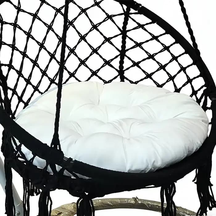 Coussin de siège de balançoire extérieur avec glands, oreiller de canapé, hamac de confrontation, coussins de chaise d'oeuf