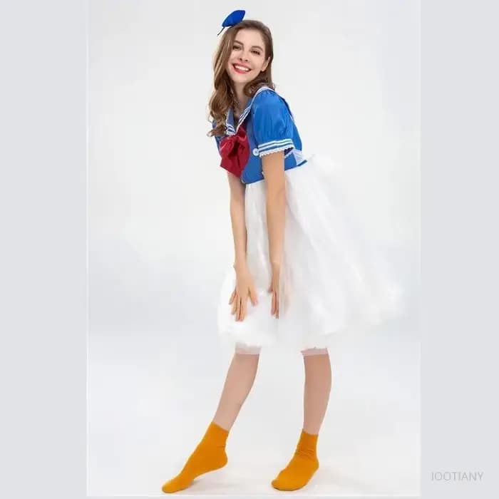 Halloween Carnaval Mascarade Maritime Marine Reale Déguisement Bal Discothèque Club Fête Marin Capitaine Jeu de Rôle Costume 2025