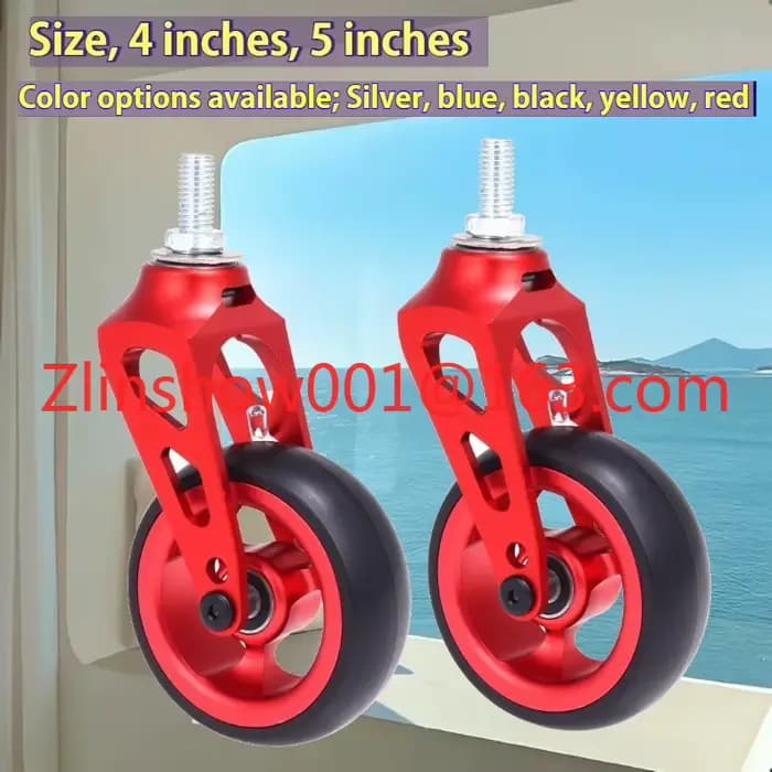 Fourche avant universelle en alliage d'aluminium pour fauteuil roulant de sport