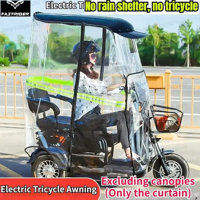 Auvent de Tricycle électrique