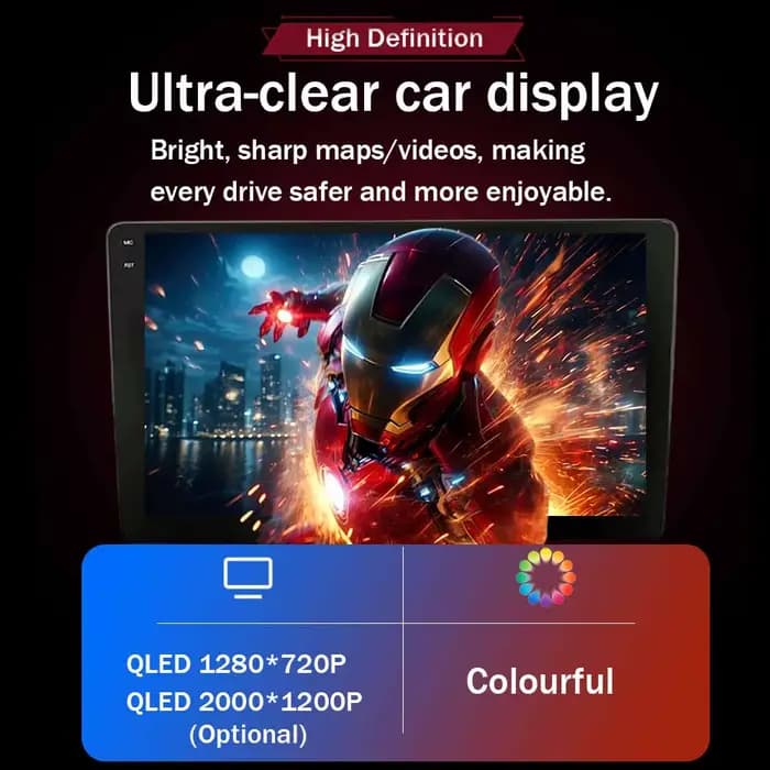Lecteur multimédia autoradio Android 15 Auto pour Renault Talisman latitude 2012 - 2014 LHD CarPlay vidéo GPS 2K QLED écran divisé