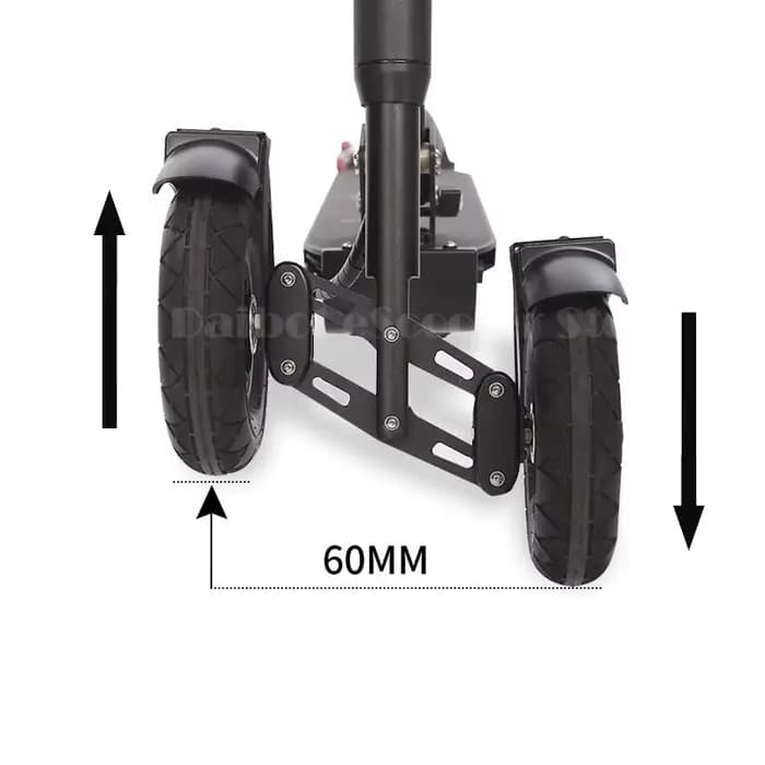 Trottinette électrique pliante avec siège pour adultes