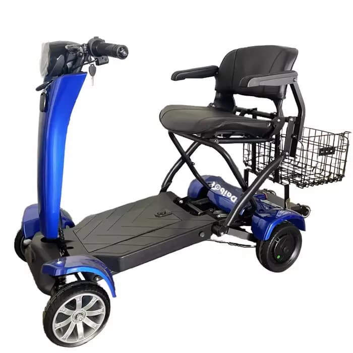 Scooter électrique pliant à 4 roues