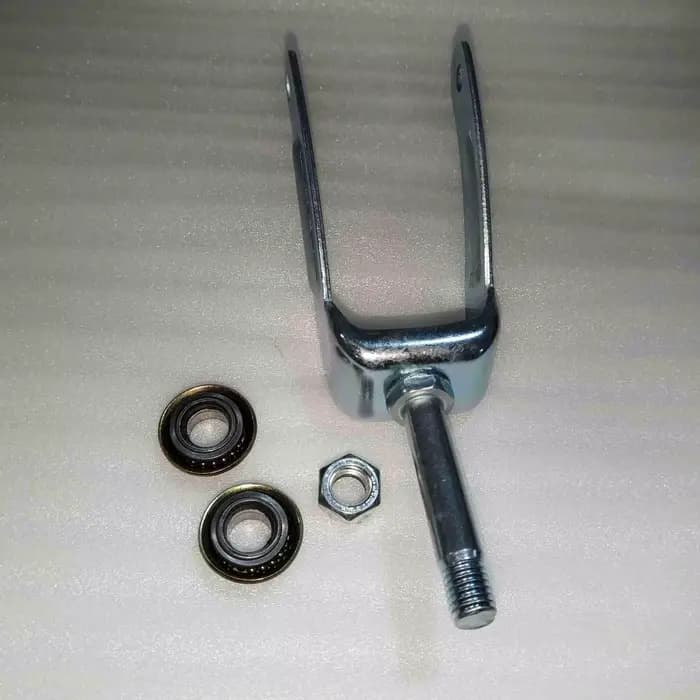 Fourche de fauteuil roulant en acier résistante à l'usure