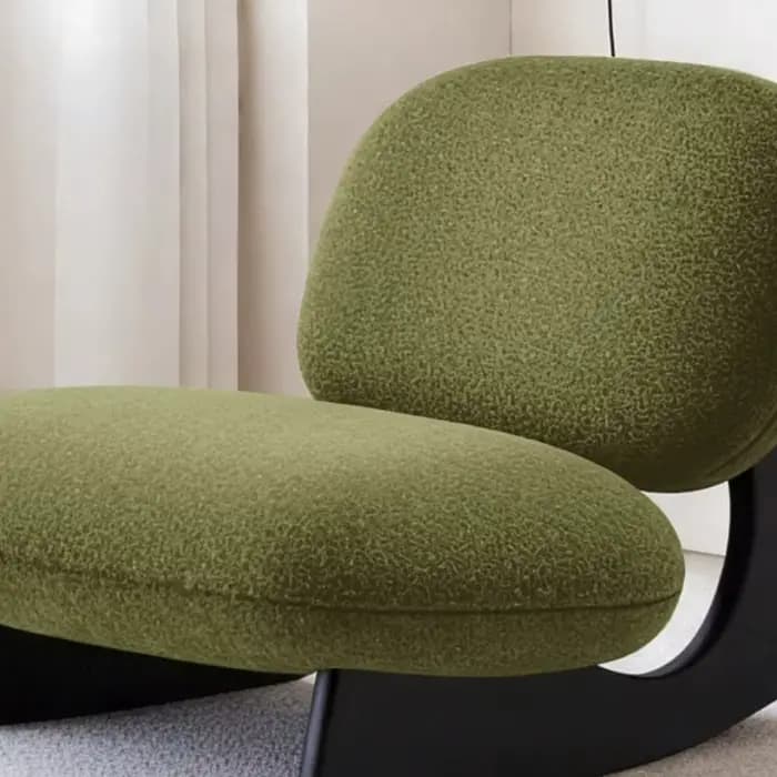 Chaises de salon à bascule pour balcon, chaises de salon tatami, sièges uniques, chaises de salon avec support dorsal, chaise longue, mobilier de maison