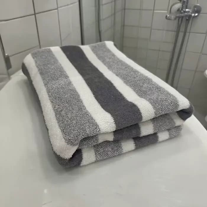 Serviette de bain épaisse, 1 paquet, forte absorption d'eau et séchage rapide, ne perd pas, durable – très adaptée aux familles, aux plages,