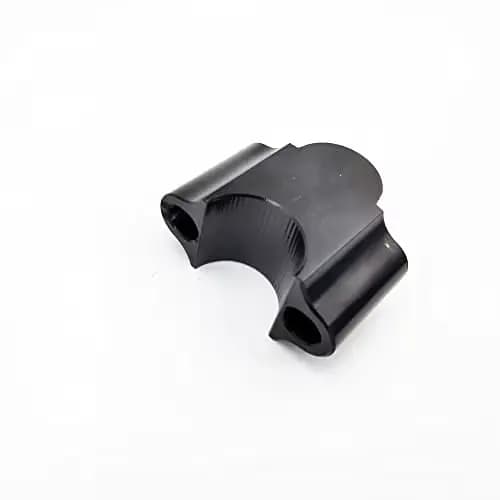 Support de montage de barre de guidon noir, 7/8 "-22mm, pour moto, Dirt Bike