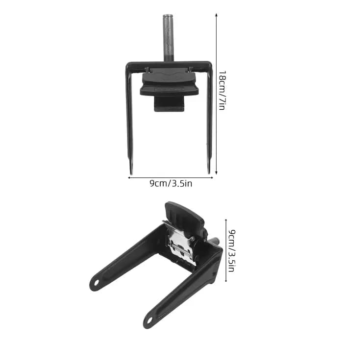 Support de roue de frein pour chariot pliant
