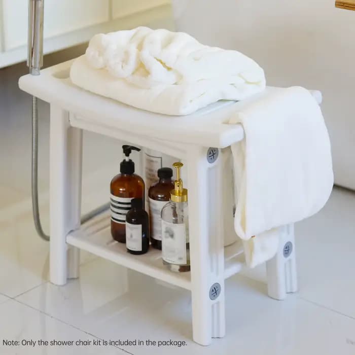 Bancs de douche HDPS, chaise de douche durable