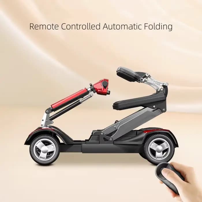 Mini Scooter électrique pliable avec siège de voyage pour adultes âgés 250W 24V