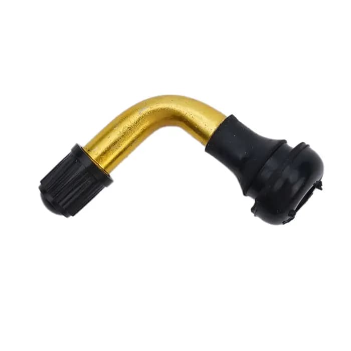 Valve d'air coudée à 90 degrés pour pneus tubeless de trottinette électrique de 10 pouces