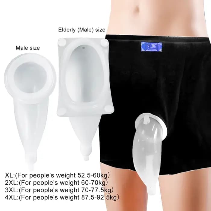 Kit collecteur d'urine pour hommes âgés