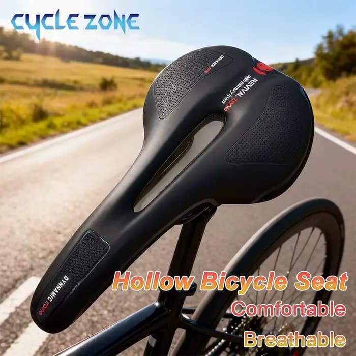 Selle de vélo ultralégère vtt vélo de route coussin de siège confortable en cuir PU respirant selle de vélo creuse accessoires de cyclisme