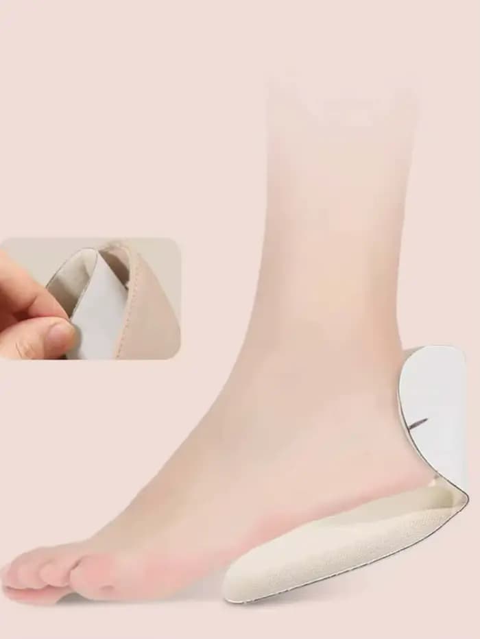 5 paires de coussinets de talon, inserts de chaussures élastiques, grands coussinets de talon pour chaussures, inserts pour hommes et femmes, améliorent l'ajustement et le confort des chaussures, empê