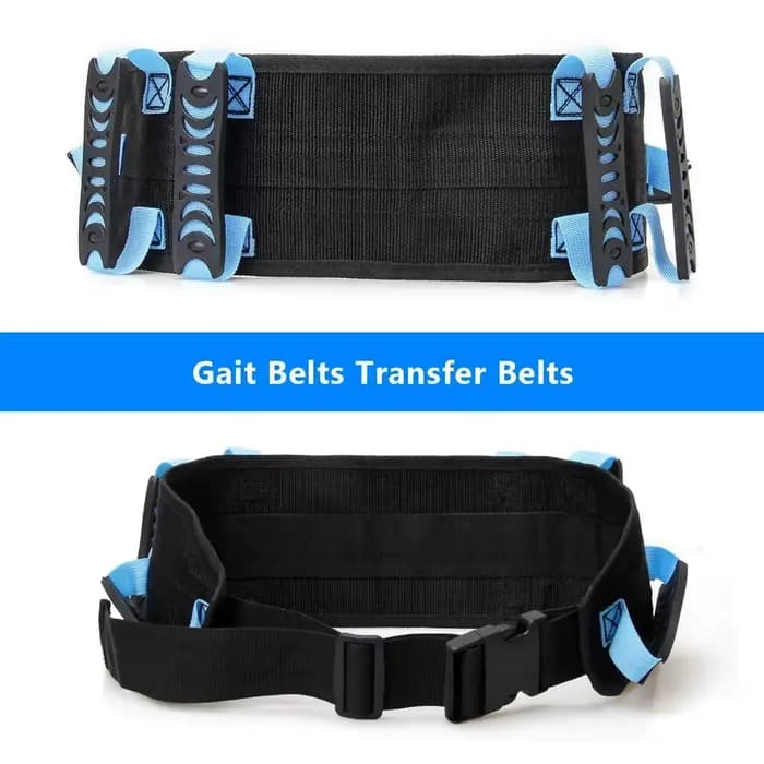 Tcare – ceinture de transfert et de marche avec 7 poignées pour les soins des patients