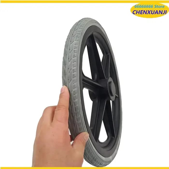 Roues arrière de fauteuil roulant de 16 pouces 16x1.75