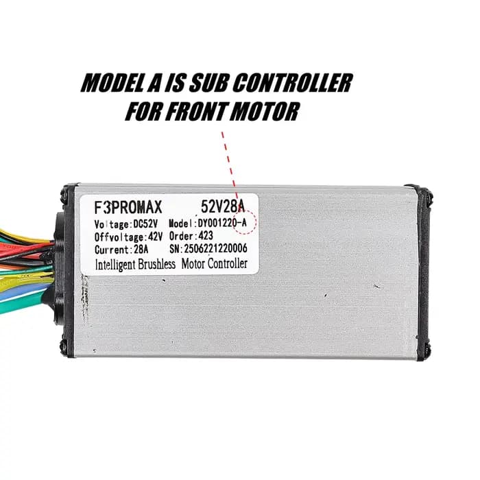 Contrôleur 52V28A pour AUSOM DT2 PRO et KUGOO F3 PRO MAX 52V