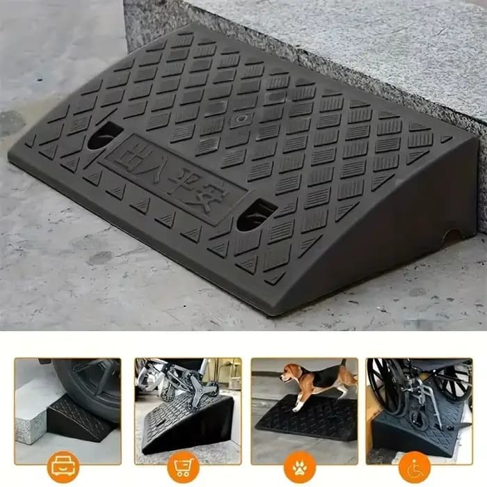 Rampes de seuil portables avec Surface antidérapante