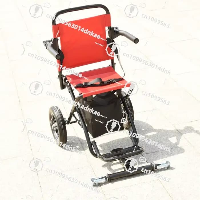 Remorque arrière pour fauteuil roulant électrique