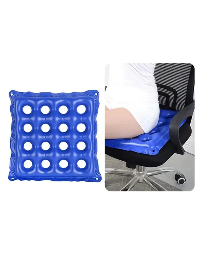 Coussin gonflable anti-escarre pour chaise de fauteuil roulant